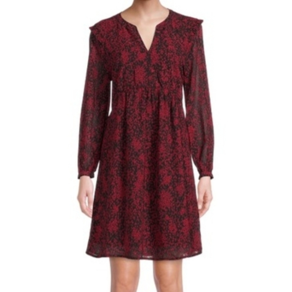 Beachlunchlounge Kelsea Babydoll Dress‎ Womens Small Hearts Valentines Day Dress